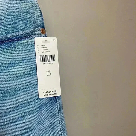 Anthropologie‎ Paige Hoxton Ultra High-Rise Slim Jeans Size 29 - Picture 3 of 16